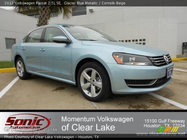 2012 Volkswagen Passat 2.5L SE in Glacier Blue Metallic