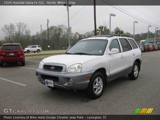 2004 Hyundai Santa Fe GLS in Nordic White