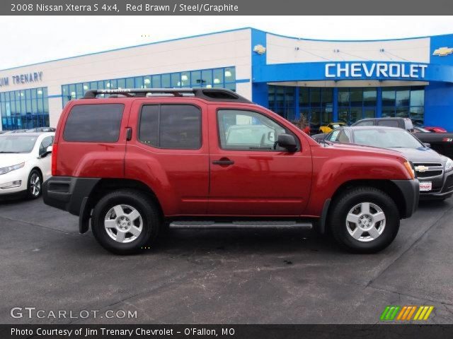 2008 Nissan Xterra S 4x4 in Red Brawn