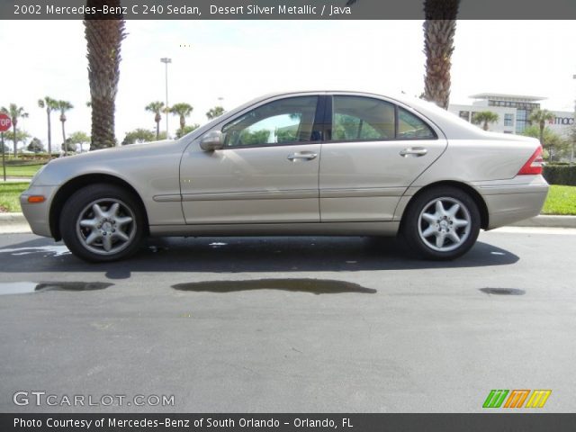 2002 Mercedes-Benz C 240 Sedan in Desert Silver Metallic