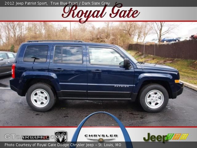 2012 Jeep Patriot Sport in True Blue Pearl
