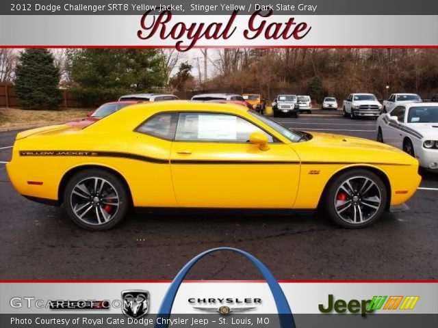 2012 Dodge Challenger SRT8 Yellow Jacket in Stinger Yellow