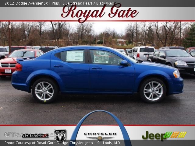 2012 Dodge Avenger SXT Plus in Blue Streak Pearl