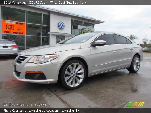 2009 Volkswagen CC VR6 Sport in White Gold Metallic