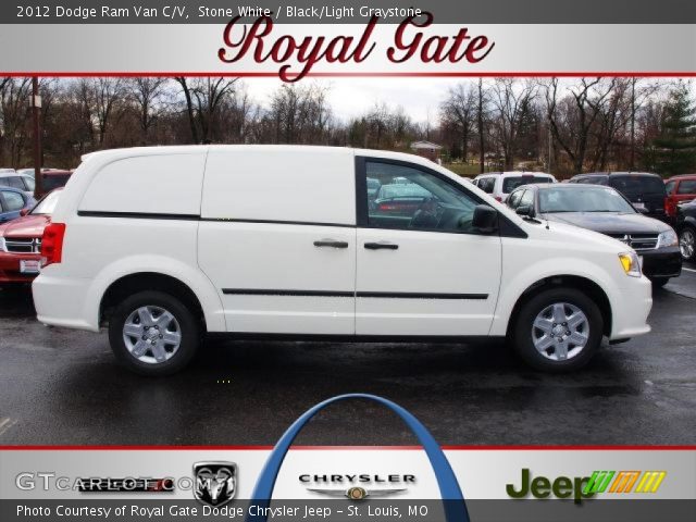 2012 Dodge Ram Van C/V in Stone White