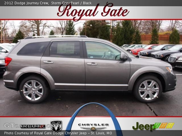 2012 Dodge Journey Crew in Storm Grey Pearl