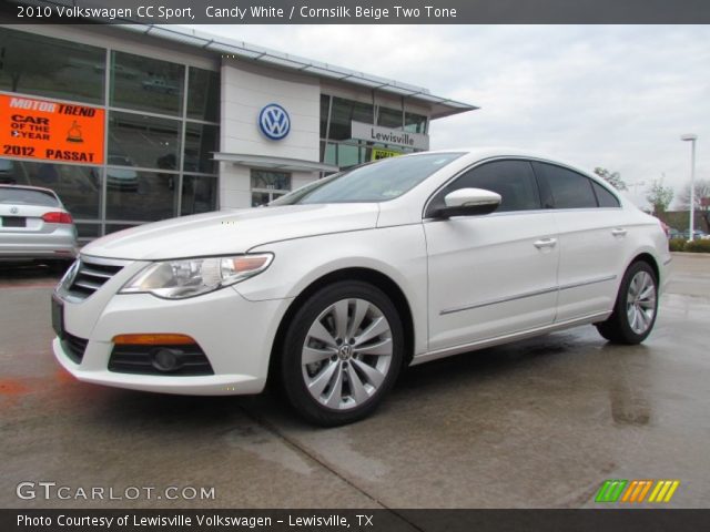 2010 Volkswagen CC Sport in Candy White