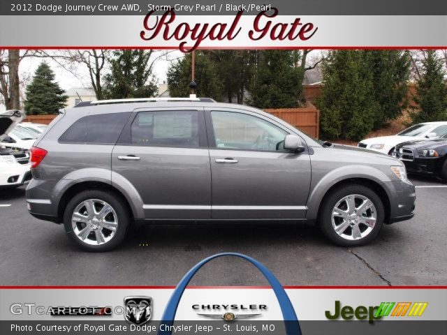 2012 Dodge Journey Crew AWD in Storm Grey Pearl