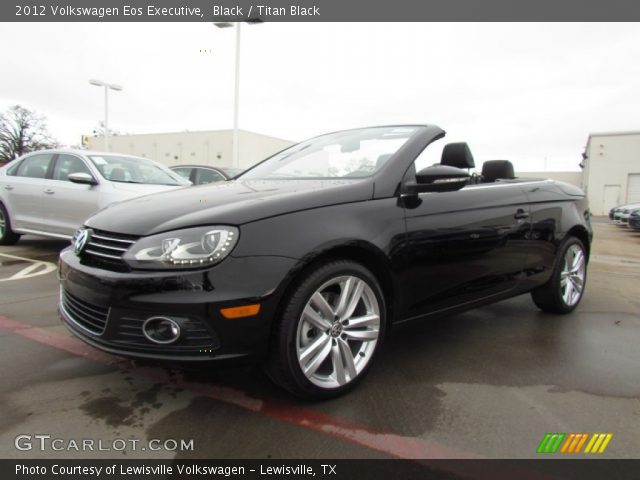 2012 Volkswagen Eos Executive in Black