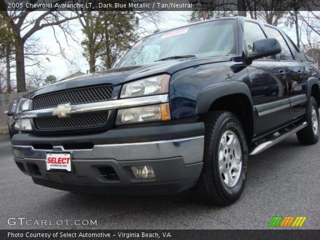 2005 Chevrolet Avalanche LT in Dark Blue Metallic