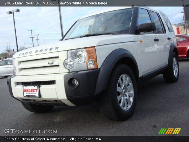 2006 Land Rover LR3 V8 SE in Chawton White