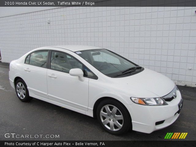 2010 Honda Civic LX Sedan in Taffeta White