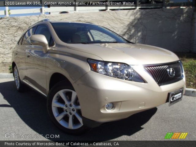 2010 Lexus RX 350 in Golden Almond Metallic