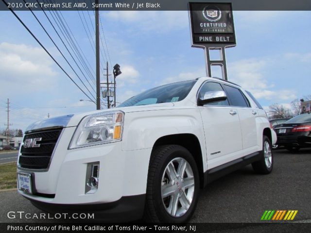 2010 GMC Terrain SLE AWD in Summit White