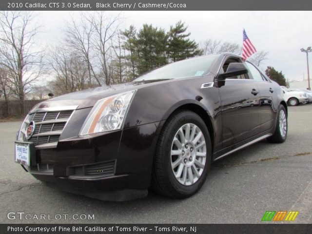 2010 Cadillac CTS 3.0 Sedan in Black Cherry