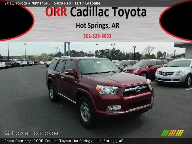 2011 Toyota 4Runner SR5 in Salsa Red Pearl