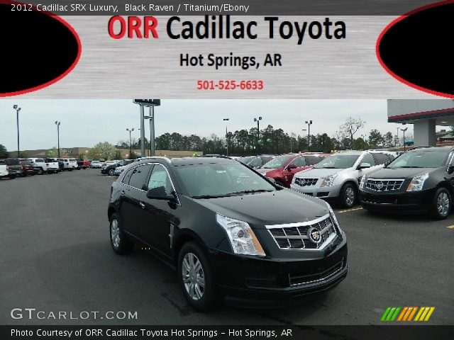 2012 Cadillac SRX Luxury in Black Raven