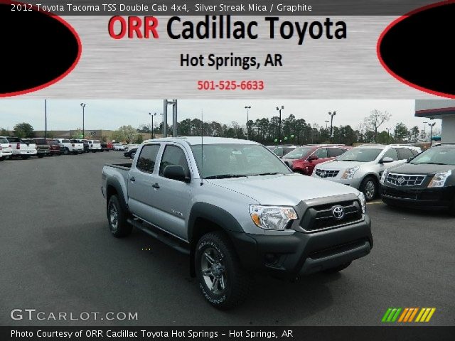 2012 Toyota Tacoma TSS Double Cab 4x4 in Silver Streak Mica