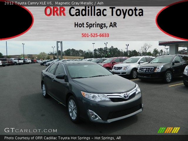2012 Toyota Camry XLE V6 in Magnetic Gray Metallic