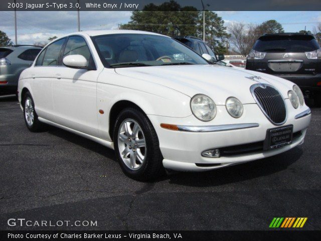 2003 Jaguar S-Type 3.0 in White Onyx