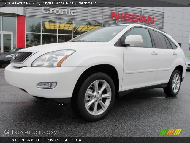 2009 Lexus RX 350 in Crystal White Mica