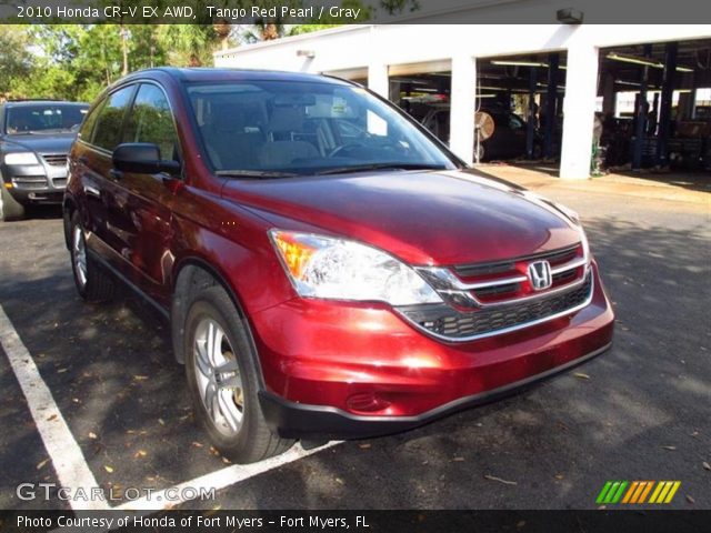 2010 Honda CR-V EX AWD in Tango Red Pearl