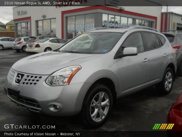 2010 Nissan Rogue SL AWD in Silver Ice