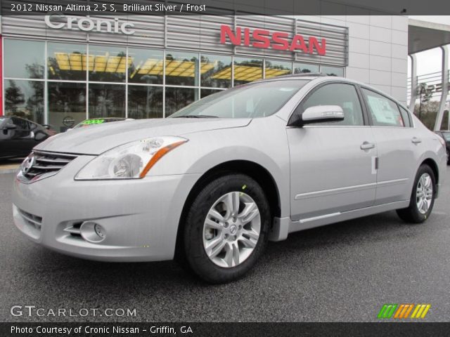 2012 Nissan Altima 2.5 S in Brilliant Silver