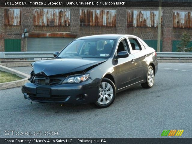 2011 Subaru Impreza 2.5i Sedan in Dark Gray Metallic