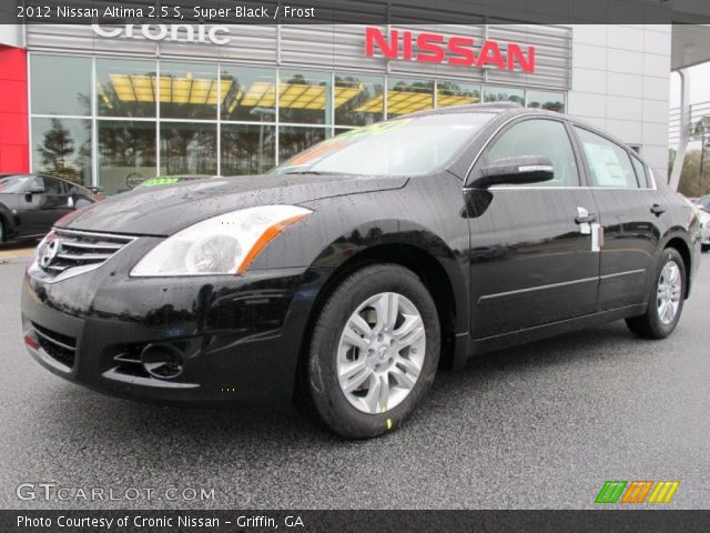 2012 Nissan Altima 2.5 S in Super Black