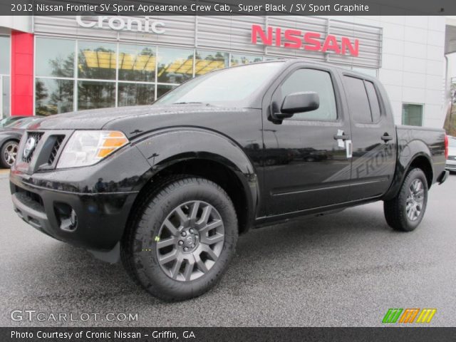 2012 Nissan Frontier SV Sport Appearance Crew Cab in Super Black