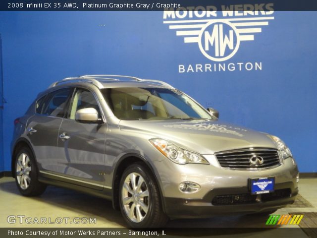 2008 Infiniti EX 35 AWD in Platinum Graphite Gray