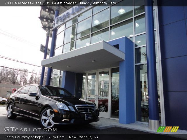 2011 Mercedes-Benz E 350 4Matic Sedan in Black