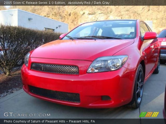 2005 Scion tC Release Series 1.0 Edition in Absolutely Red