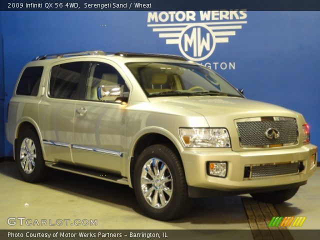2009 Infiniti QX 56 4WD in Serengeti Sand