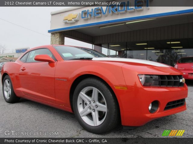 2012 Chevrolet Camaro LT Coupe in Inferno Orange Metallic
