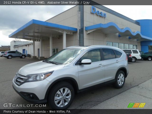 2012 Honda CR-V EX-L 4WD in Alabaster Silver Metallic