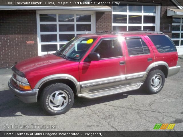 2000 Chevrolet Blazer LT 4x4 in Majestic Red Metallic