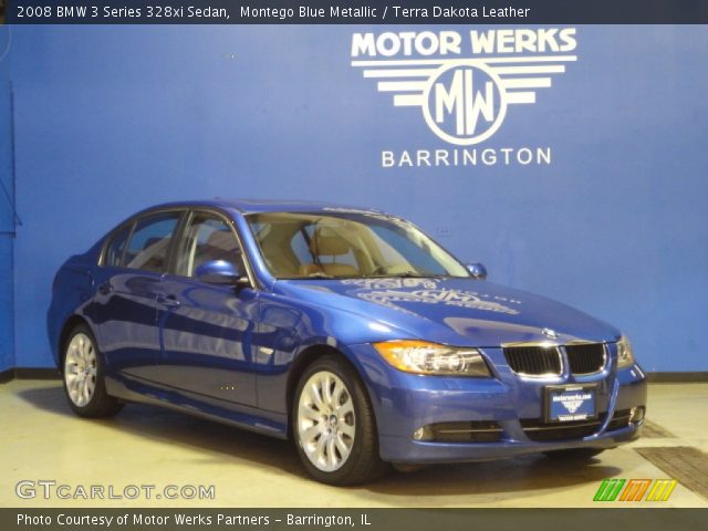 2008 BMW 3 Series 328xi Sedan in Montego Blue Metallic