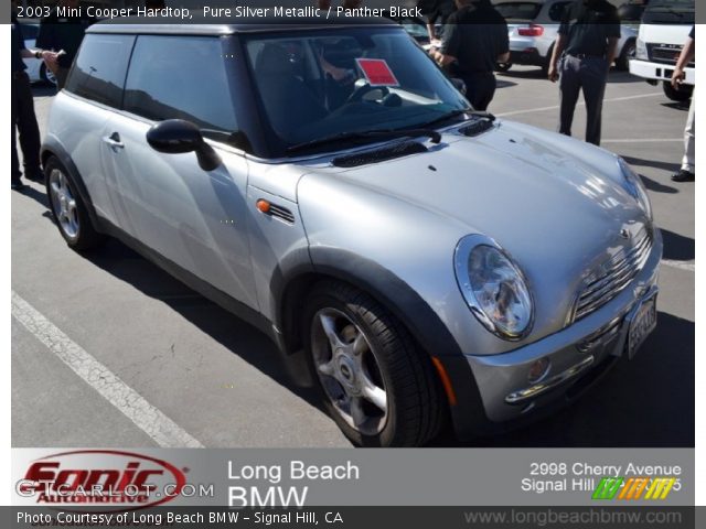 2003 Mini Cooper Hardtop in Pure Silver Metallic