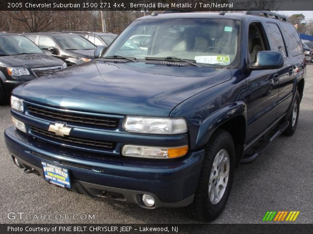 2005 Chevrolet Suburban 1500 Z71 4x4 in Bermuda Blue Metallic