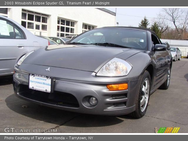 2003 Mitsubishi Eclipse Spyder GS in Titanium Pearl