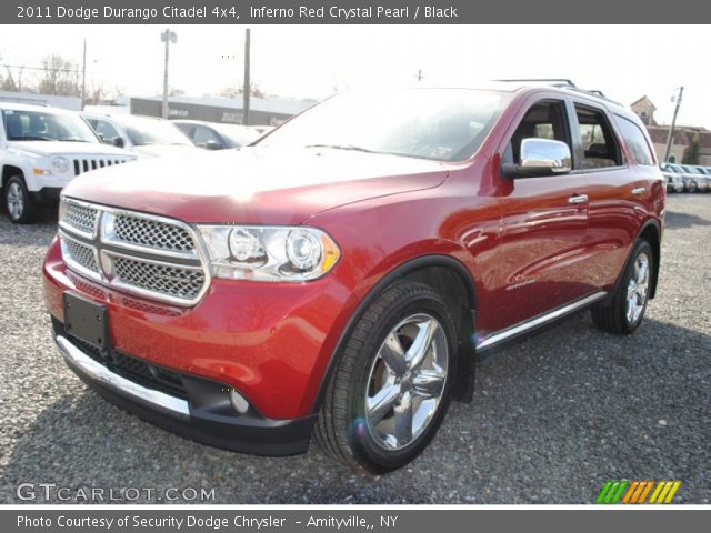 2011 Dodge Durango Citadel 4x4 in Inferno Red Crystal Pearl