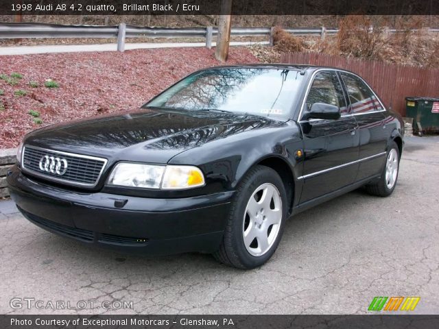 1998 Audi A8 4.2 quattro in Brillant Black