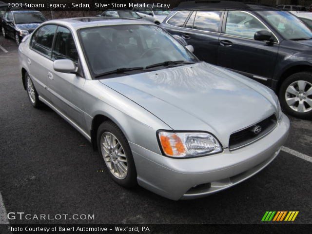 2003 Subaru Legacy L Sedan in Silver Stone Metallic