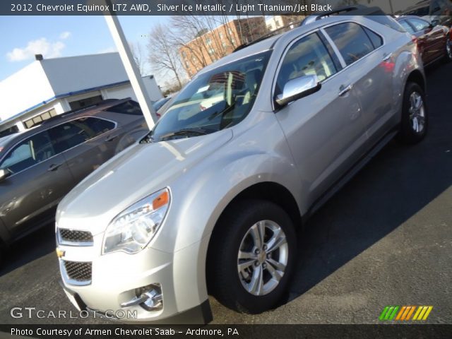 2012 Chevrolet Equinox LTZ AWD in Silver Ice Metallic