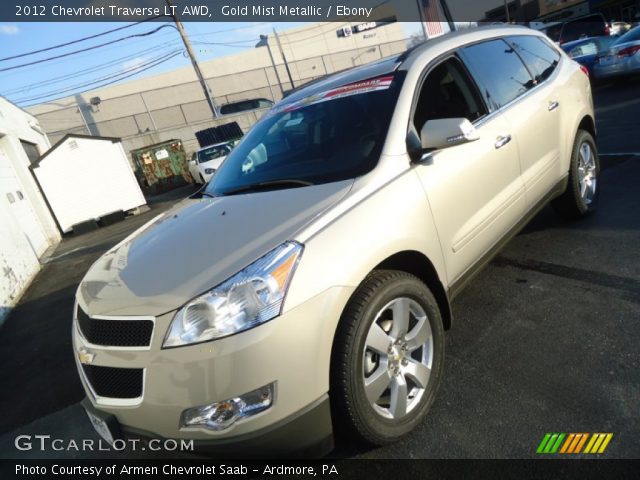 2012 Chevrolet Traverse LT AWD in Gold Mist Metallic