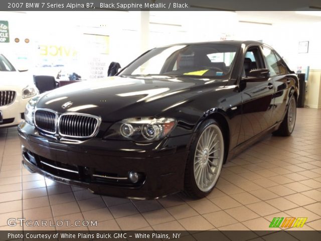 2007 BMW 7 Series Alpina B7 in Black Sapphire Metallic