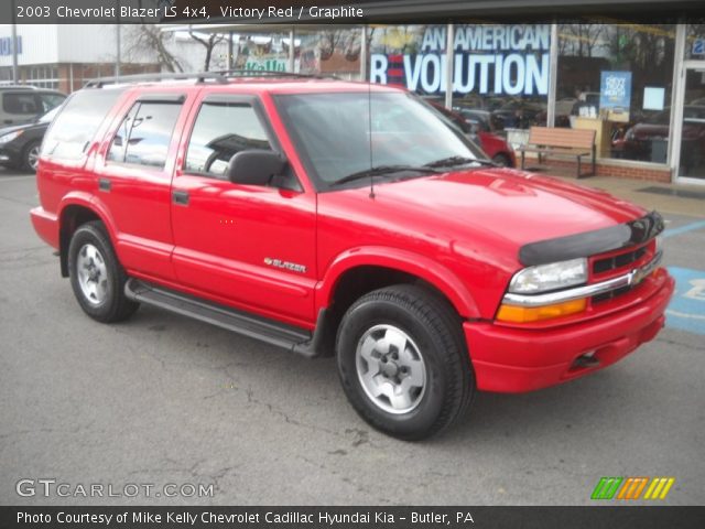 2003 Chevrolet Blazer LS 4x4 in Victory Red