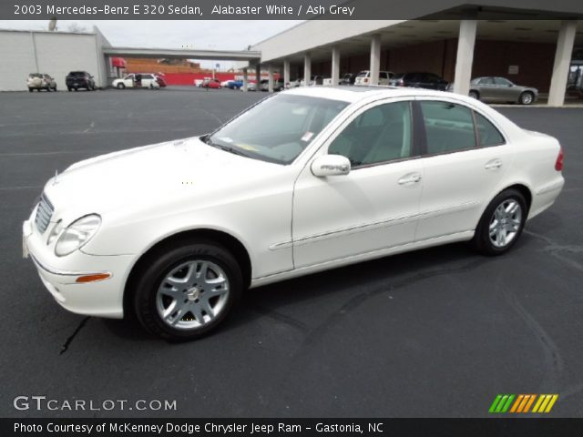 2003 Mercedes-Benz E 320 Sedan in Alabaster White